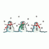 THREE SNOWMEN