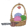 BASKET OF YARN