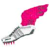 TRACK SHOE W/WINGS