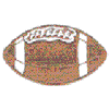 FOOTBALL (SEWN ON WHITE)