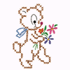 CROSS STITCH BEAR