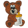 TEDDY BEAR WITH BABY BOTTLE