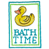 FRAMED BATH TIME DUCK