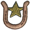 HORSESHOE WITH STAR