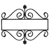 WROUGHT IRON FRAMEWORK