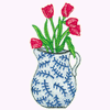 ROSES IN JUG