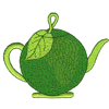 GREEN APPLE TEAPOT