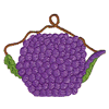 GRAPE TEAPOT