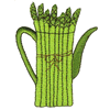 ASPARAGUS TEAPOT