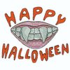 HAPPY HALLOWEEN FANGS