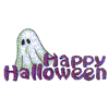 HAPPY HALLOWEEN GHOST