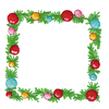 CHRISTMAS ORNAMENT BORDER