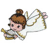 ANGEL PLAYING HARP