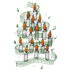 CANDLE CHRISTMAS TREE