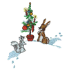 CHRISTMAS TREE SCENE