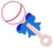 baby rattle applique