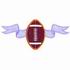 Football Banner Applique