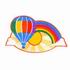 Rainbow Balloon