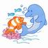 Dolphin & Clownfish