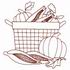 Harvest Basket Line Art