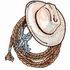 Spurs, Lariat & Hat